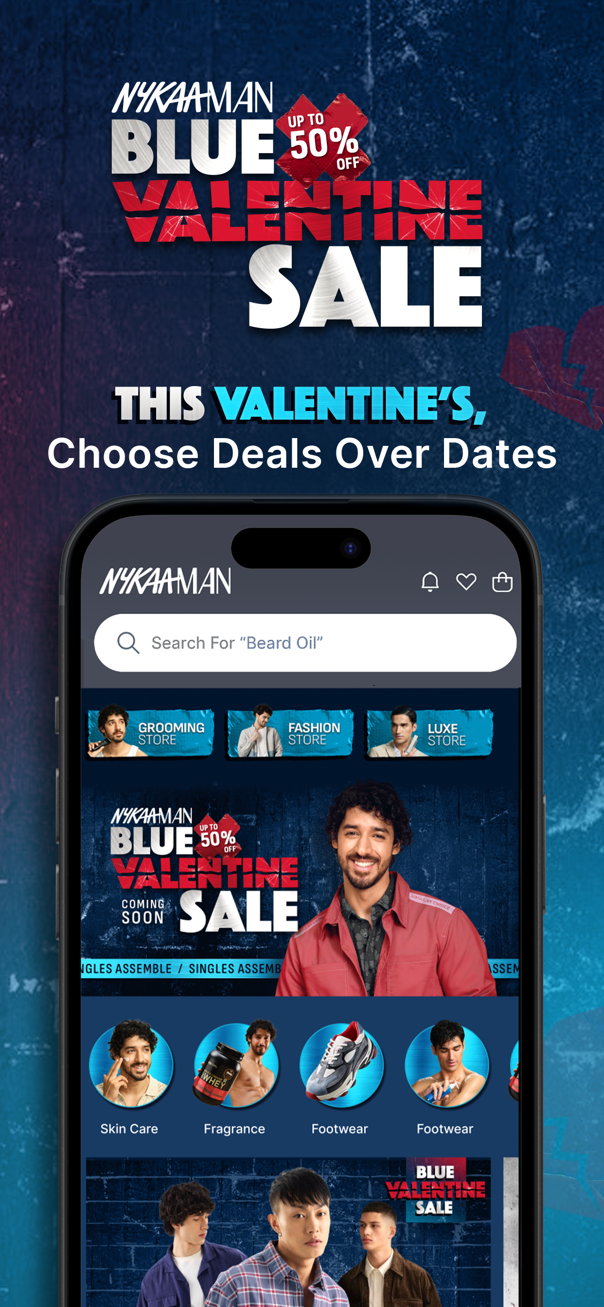 Nykaa Man-Men's Shopping App