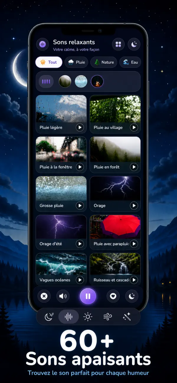 Screenshot #3 pour Son musique pour dormir