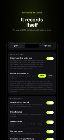 FFF: GPS Tracker & Friends iPhone screenshot