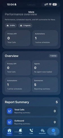 Nexa Dial screenshot