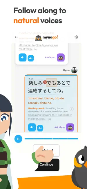 Mynago: Learn like a polyglot screenshot 3