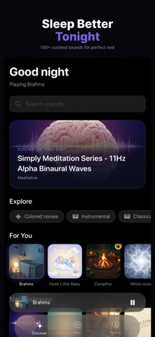 White Noise Sleep Sounds Baby screenshot