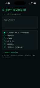 Dev Keyboard: Code & Symbols screenshot 1