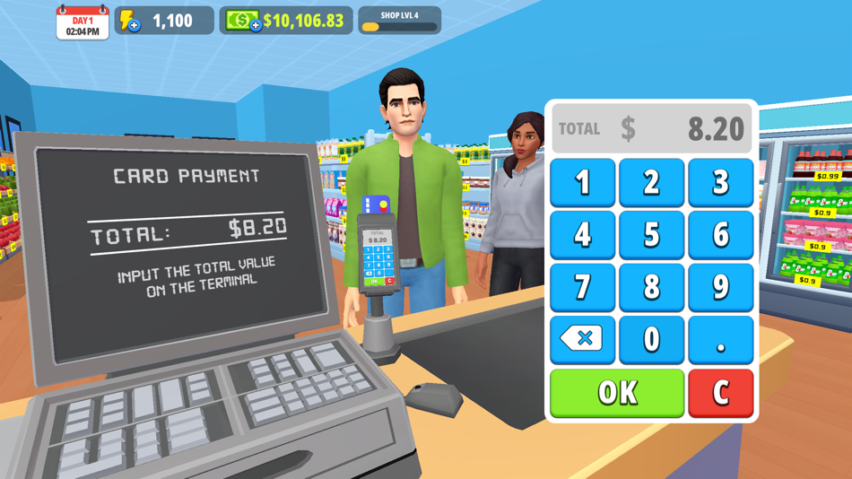 #7. My Supermarket Simulator 3D® (iOS) By: Game District LLC