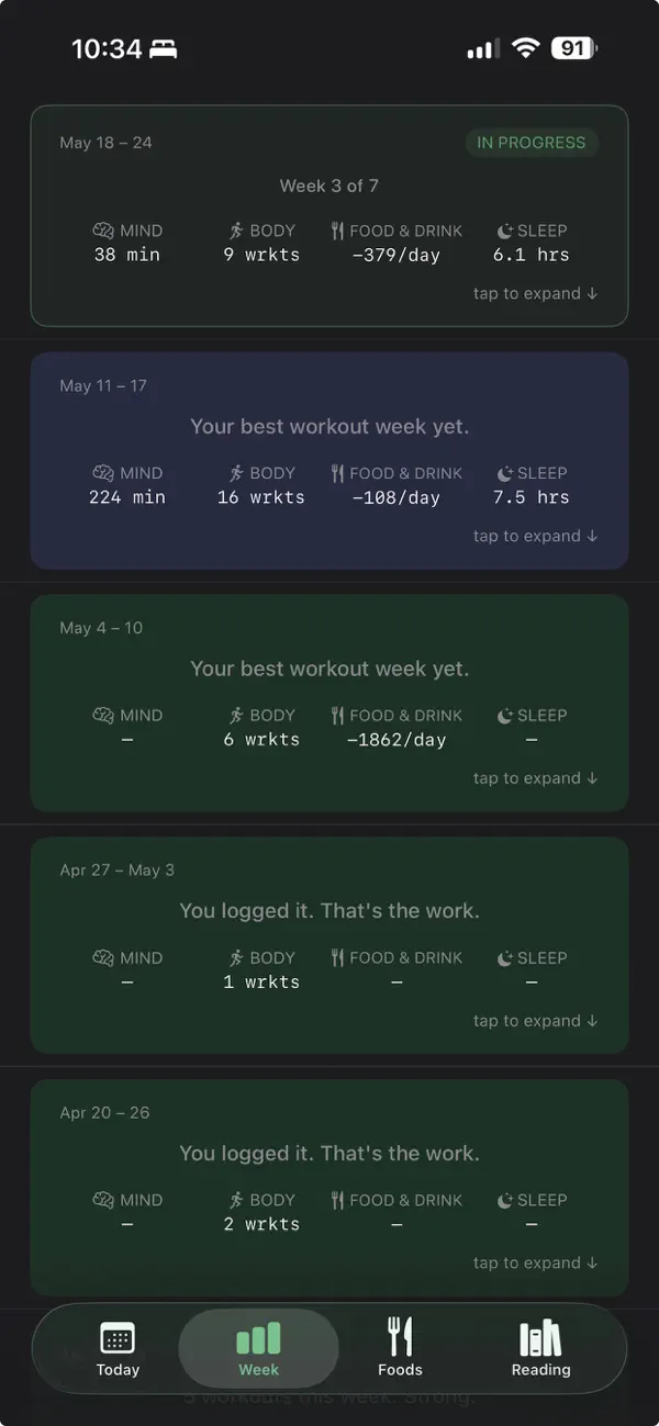 Screenshot #3 pour Daily Mind and Body