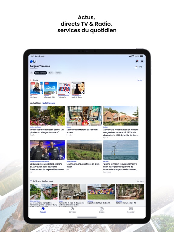 Screenshot #5 pour ICI : Radio, TV, Podcast, News