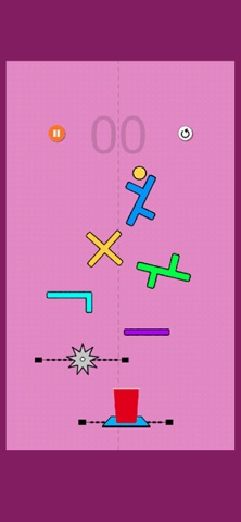 Ball Falling Crazy iPhone screenshot