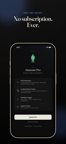 Saturate: Creatine Tracker Screenshot 6 of 6
