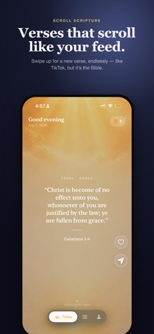 Verse: Bible & Prayer iPhone screenshot