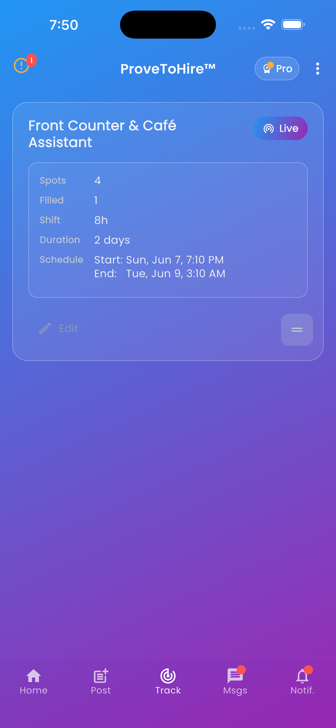 ProveToHire screenshot 5