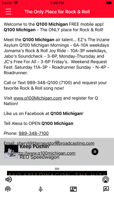 Screenshot #3 pour Q100 Michigan