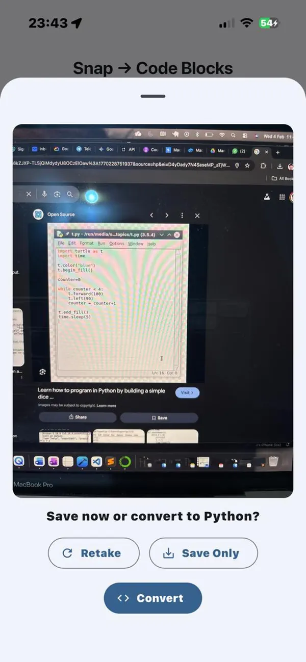 #5. codeXtract (iOS) Von: Shasank Shah