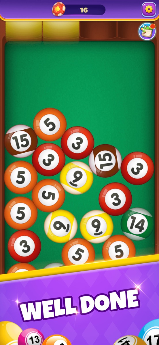 Pool Ball Puzzle: Lucky Mania official gameplay screenshot 2