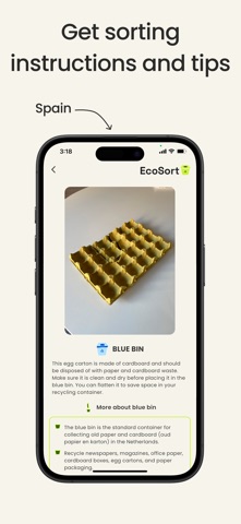 EcoSort App screenshot