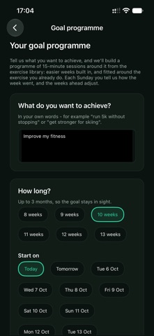 DailyFit15 screenshot 2