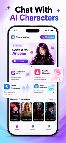 Character AI: Character ChatAI iPhone screenshot