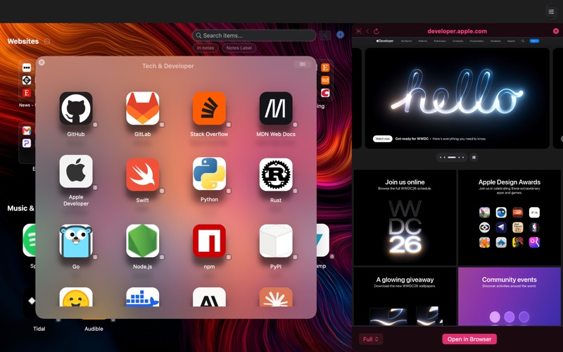 AppTela - App Launcher screenshot