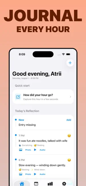 Hourly Journal - Time Tracker screenshot 3