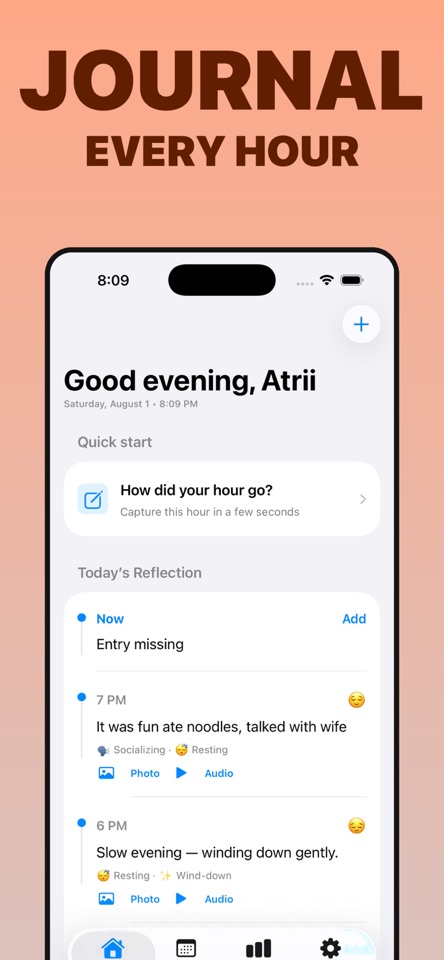 Hourly Journal - Time Tracker screenshot 3