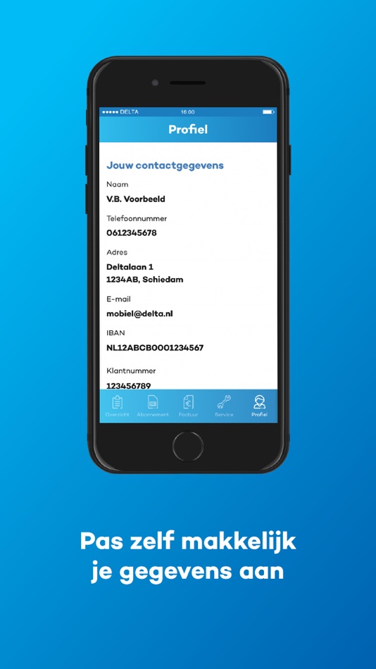 #5. DELTA Mobiel (iOS) 由: DELTA Fiber Nederland B.V.