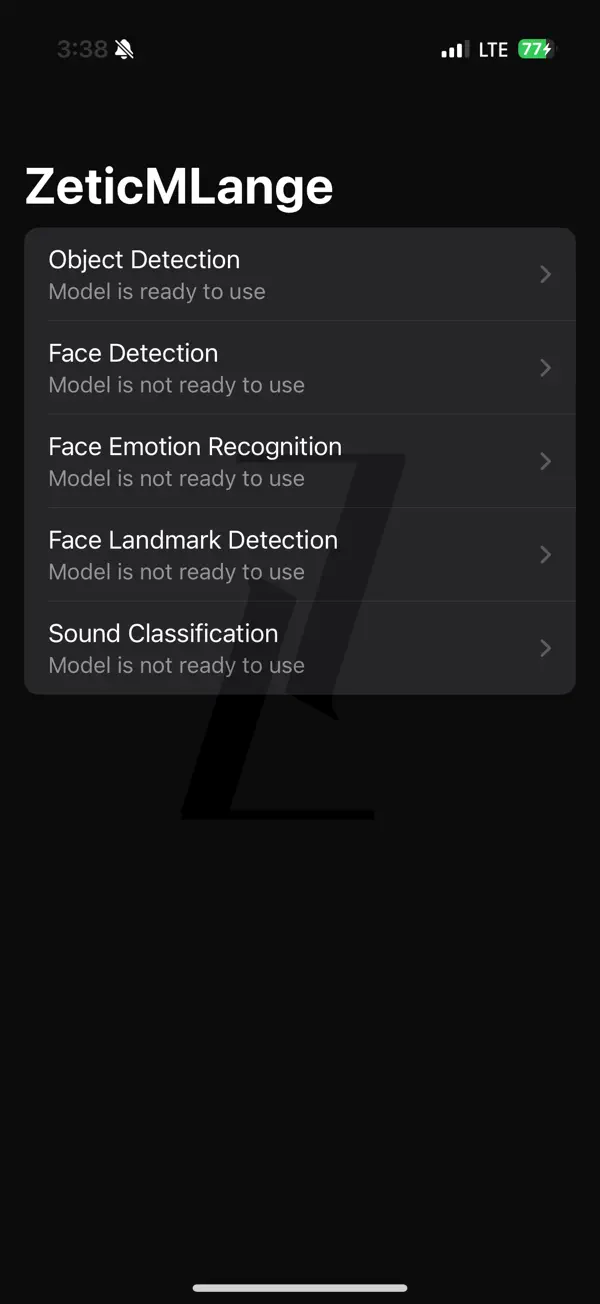 #1. ZeticApp (iOS) Ved: ZETIC.ai