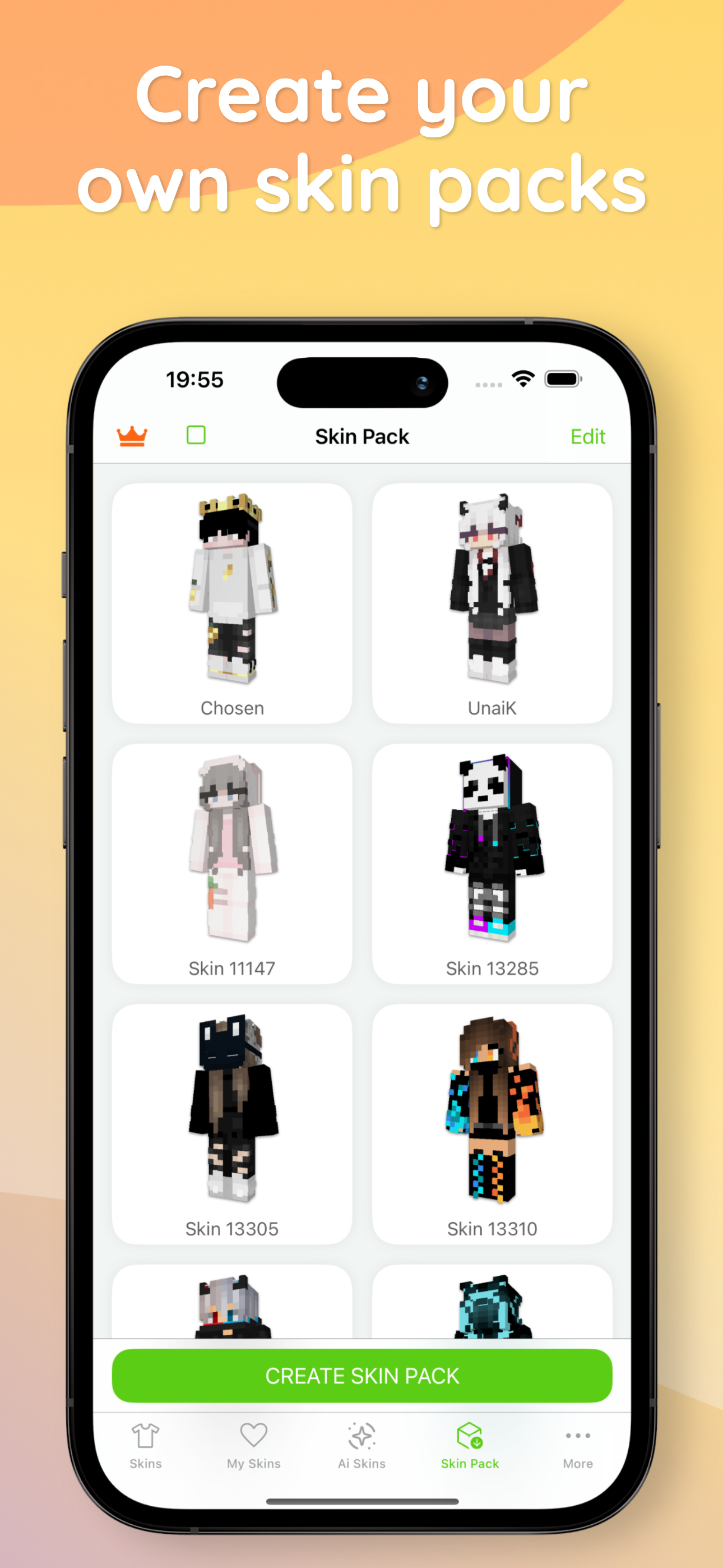 Skins for Minecraft: SkinVault