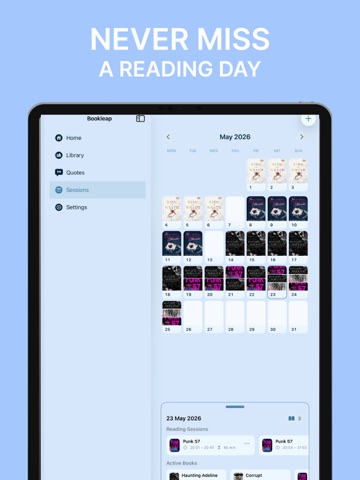 Bookleap: Book Tracker TBR ipad screenshot 3