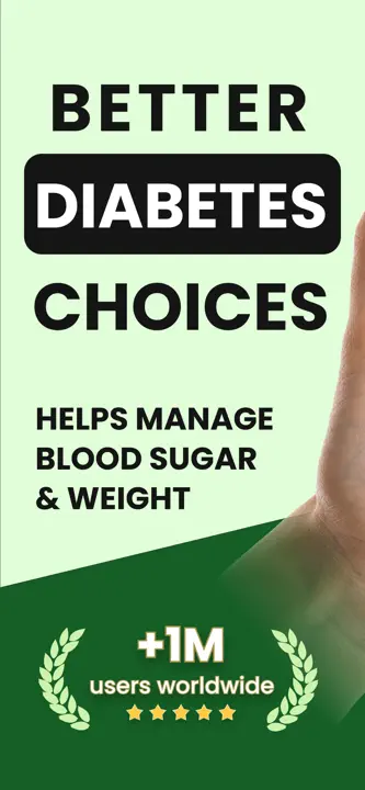 Diabetes food tracker: Screenshot 1 von 6