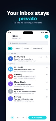 SipherMail screenshot