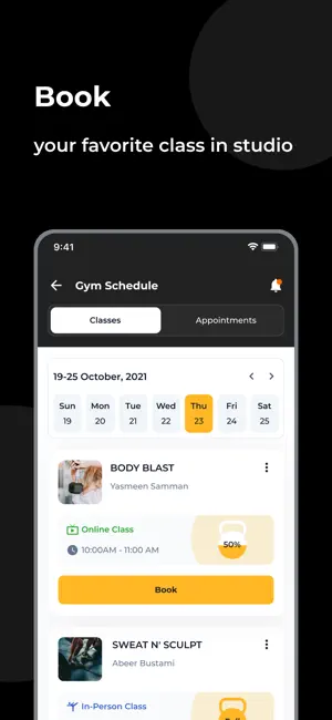 Glory GYM screenshot 3