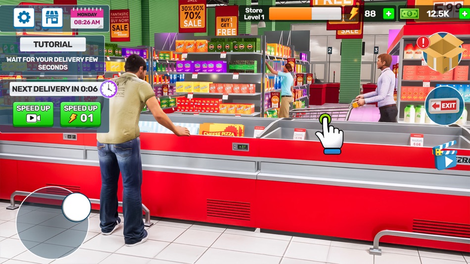 #8. Supermart Store 3D Simulator (iOS) Podle: Manzor Wajid