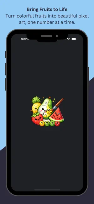 Fruits: Color by Number screenshot 1