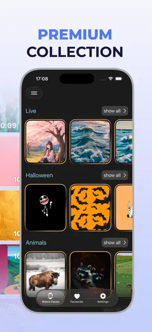 Watch Faces Themes Gallery App screenshot 3