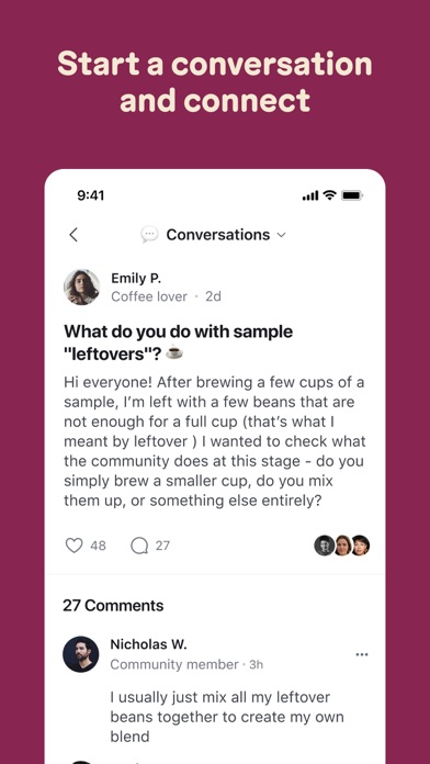 Standart Community iPhone screenshot 3 - Social Networking app