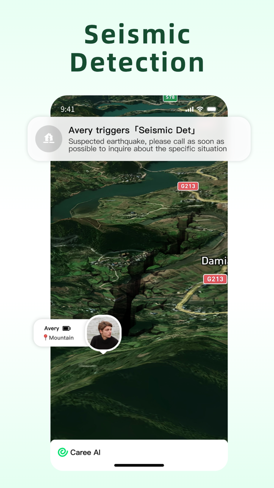 #8. Caree AI - GPS Phone Location (iOS) Podle: Moonscape Technologies Inc.