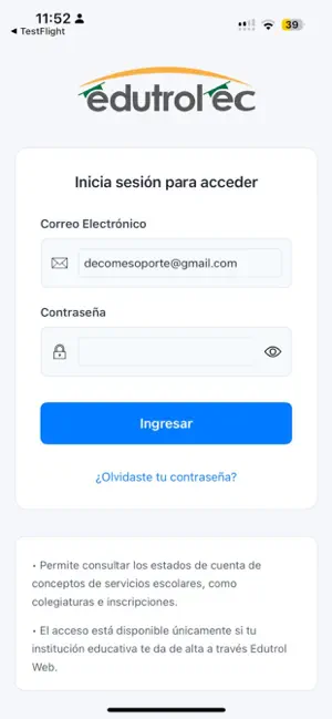 Edutrol EC screenshot 1