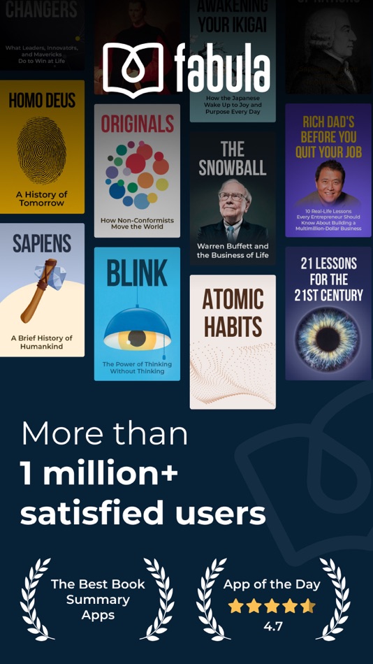#1. Fabula: Audiobook Summaries (iOS) 由: BIR YUDUM KITAP YAYINCILIK ANONIM SIRKETI
