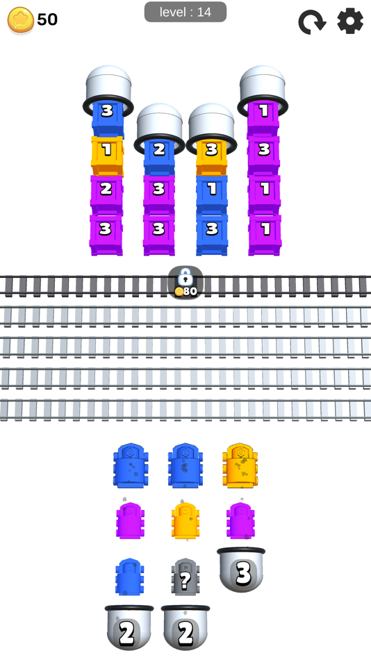 #5. Train Jam! Keep Matching (iOS) 由: Rocketship Studios LLP