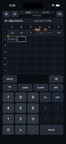 GridCalc screenshot