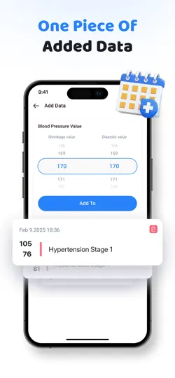 BP Scan - Health Monitor iPhone Ekran Görüntüsü 4