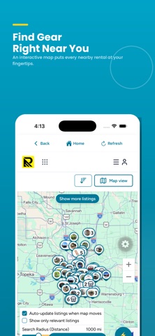 Rent My Equipment app screenshot
