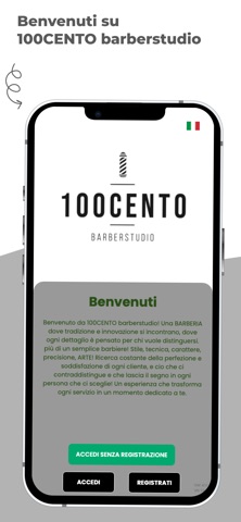 100CENTO barberstudio Screenshot 1 of 5