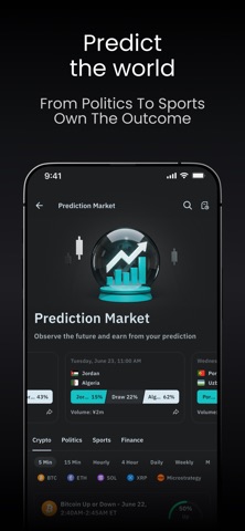 BitMart: Buy Crypto & Stocks iPhone screenshot