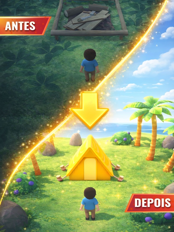 Sobrevivência: Jogo de Ilha screenshot 9