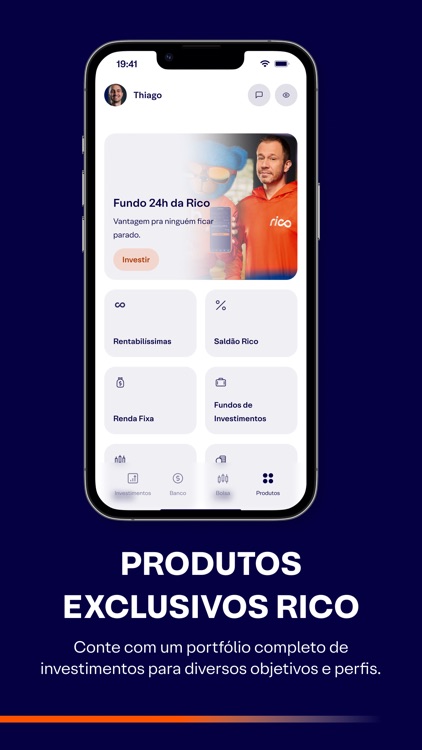 Rico: investir é pra você