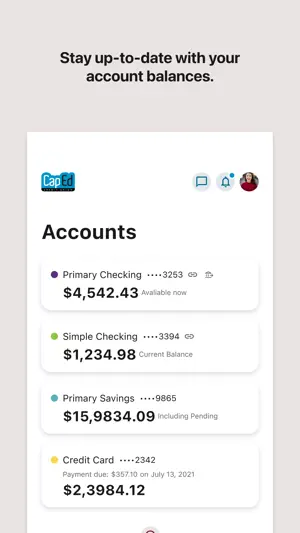CapEd Mobile Banking screenshot 3