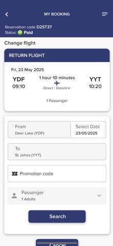 PAL Airlines screenshot