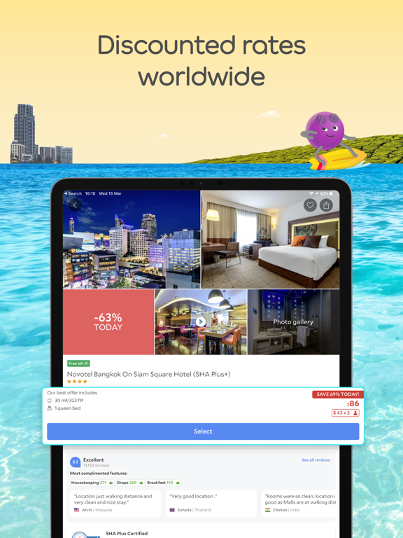 Agoda: Cheap Flights & Hotels App Store preview screenshot 13
