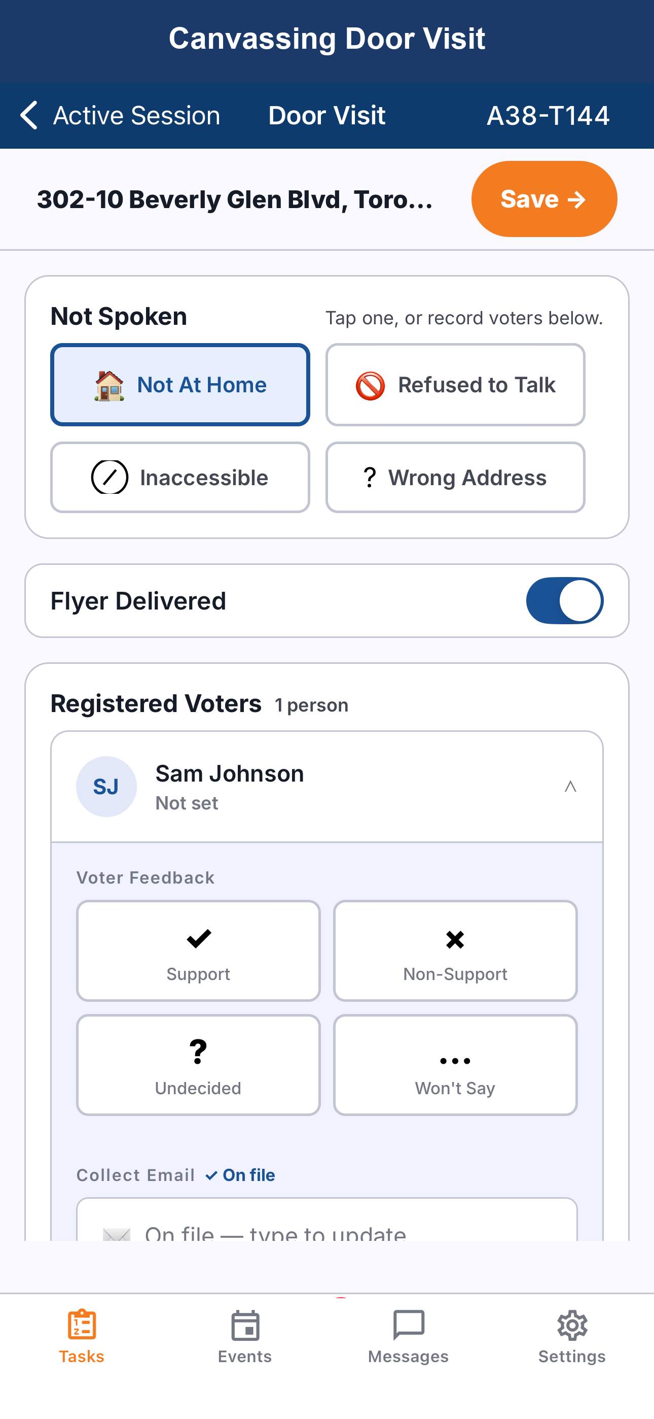OnCampaign: Canvassing & GOTV screenshot 6