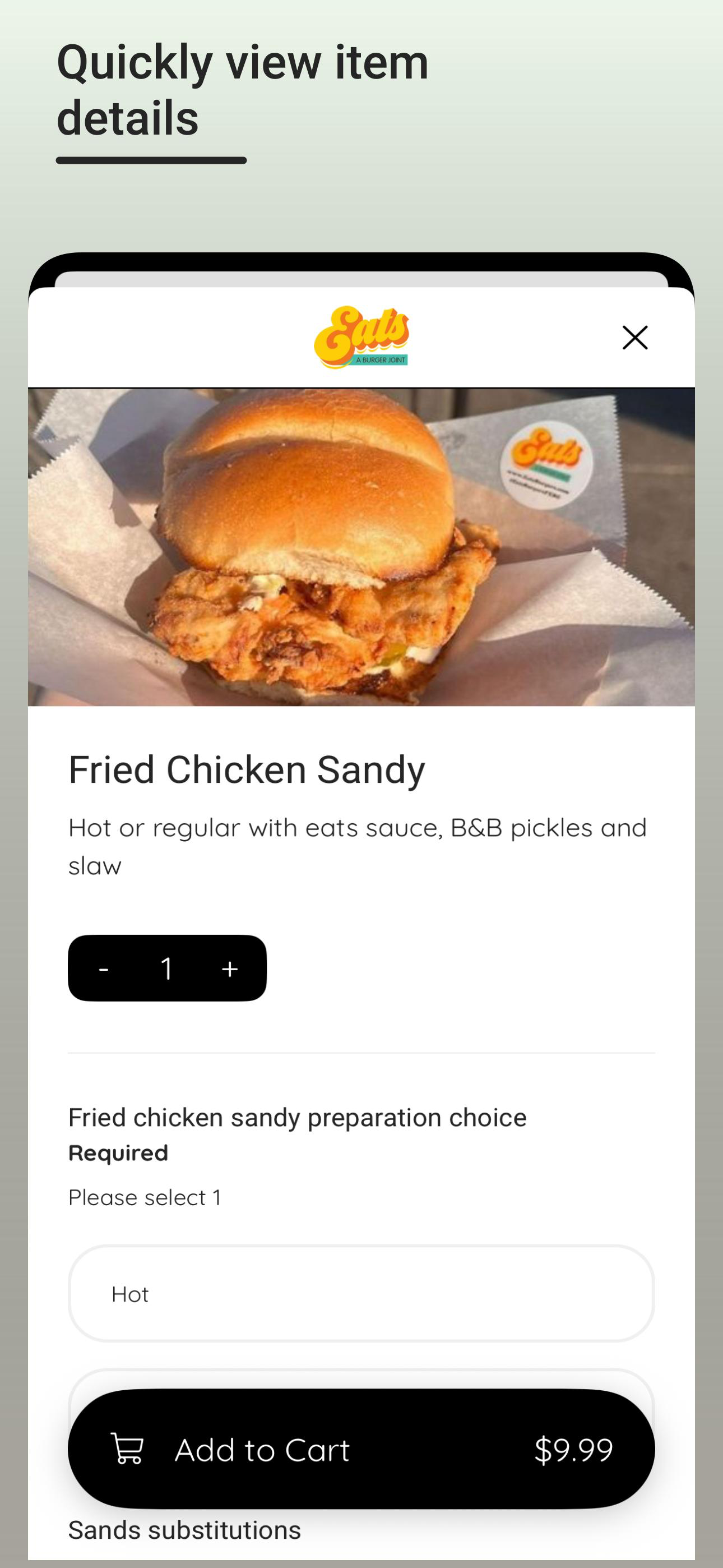 Eats Burgers screenshot 8